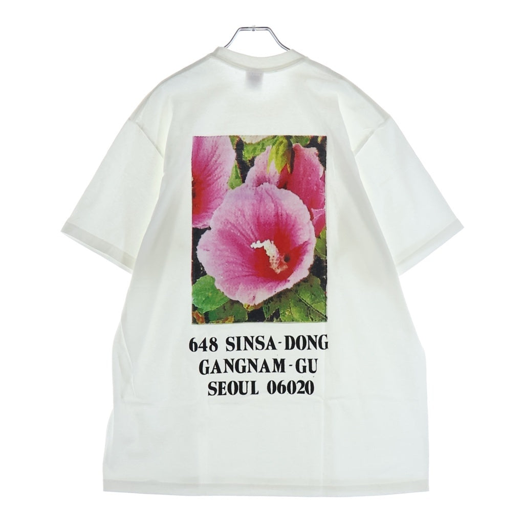 SUPREME(シュプリーム) 23AW Seoul Box Logo Tee ソウルオープン記念 ボックスロゴ クルーネック コットン半袖Tシャツ カットソー ホワイト