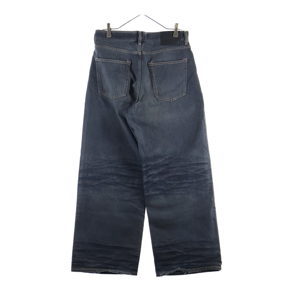 Acne Studios(アクネ ストゥディオズ) 1981 U Glossy コーティング加工 デニムパンツ ブラック C00093- C00093