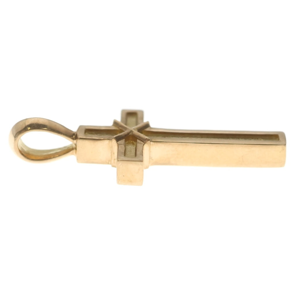 CHROME HEARTS(クロムハーツ) 22K MAPPLE THORPE メイプルソープ クロスチャーム ペンダントトップ ゴールド