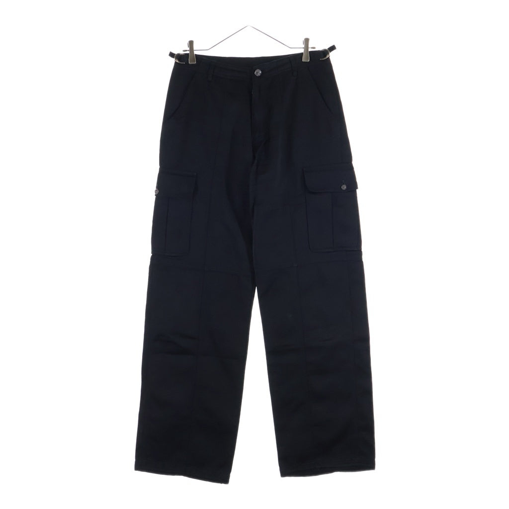 CHROME HEARTS(クロムハーツ) VINE DAGGER CARGO PANTS ヴァインダガー クロスボールボタン コットンカーゴパンツ ブラック