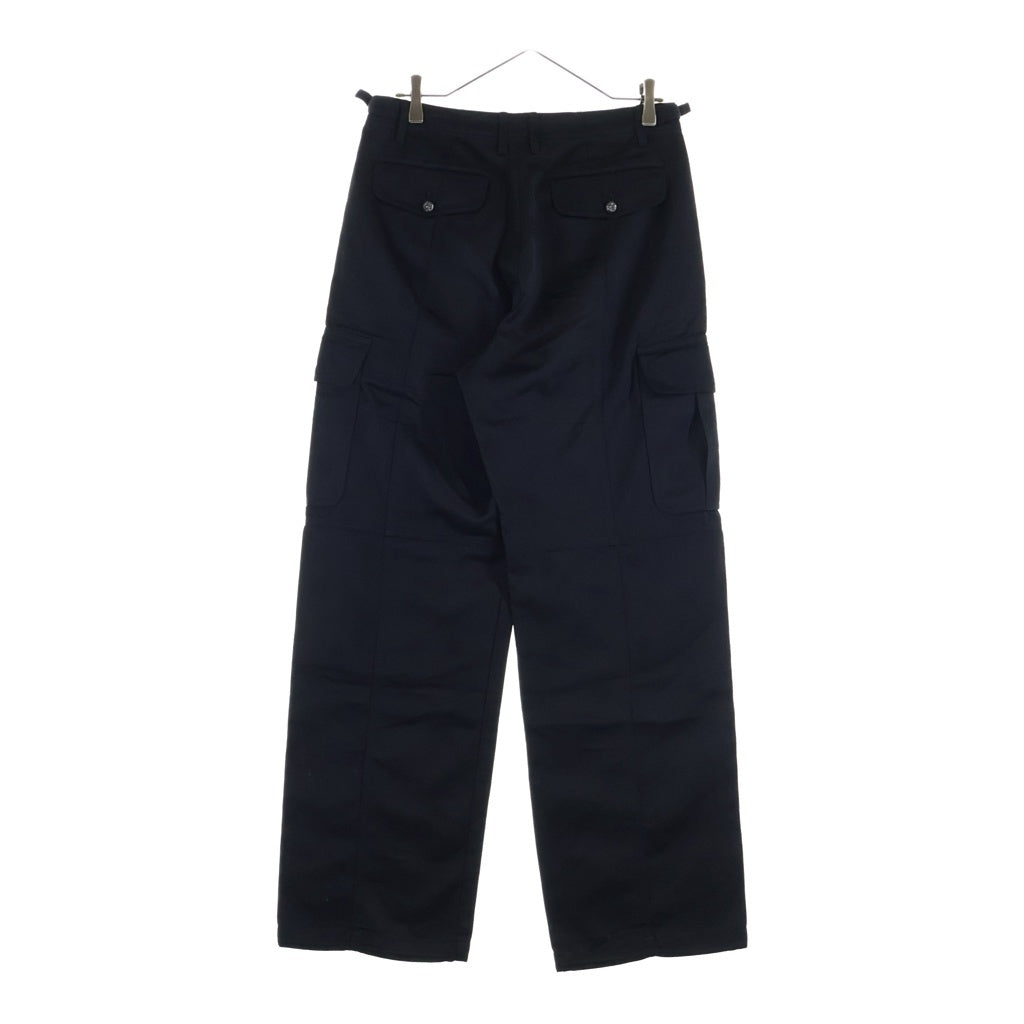 CHROME HEARTS(クロムハーツ) VINE DAGGER CARGO PANTS ヴァインダガー クロスボールボタン コットンカーゴパンツ ブラック