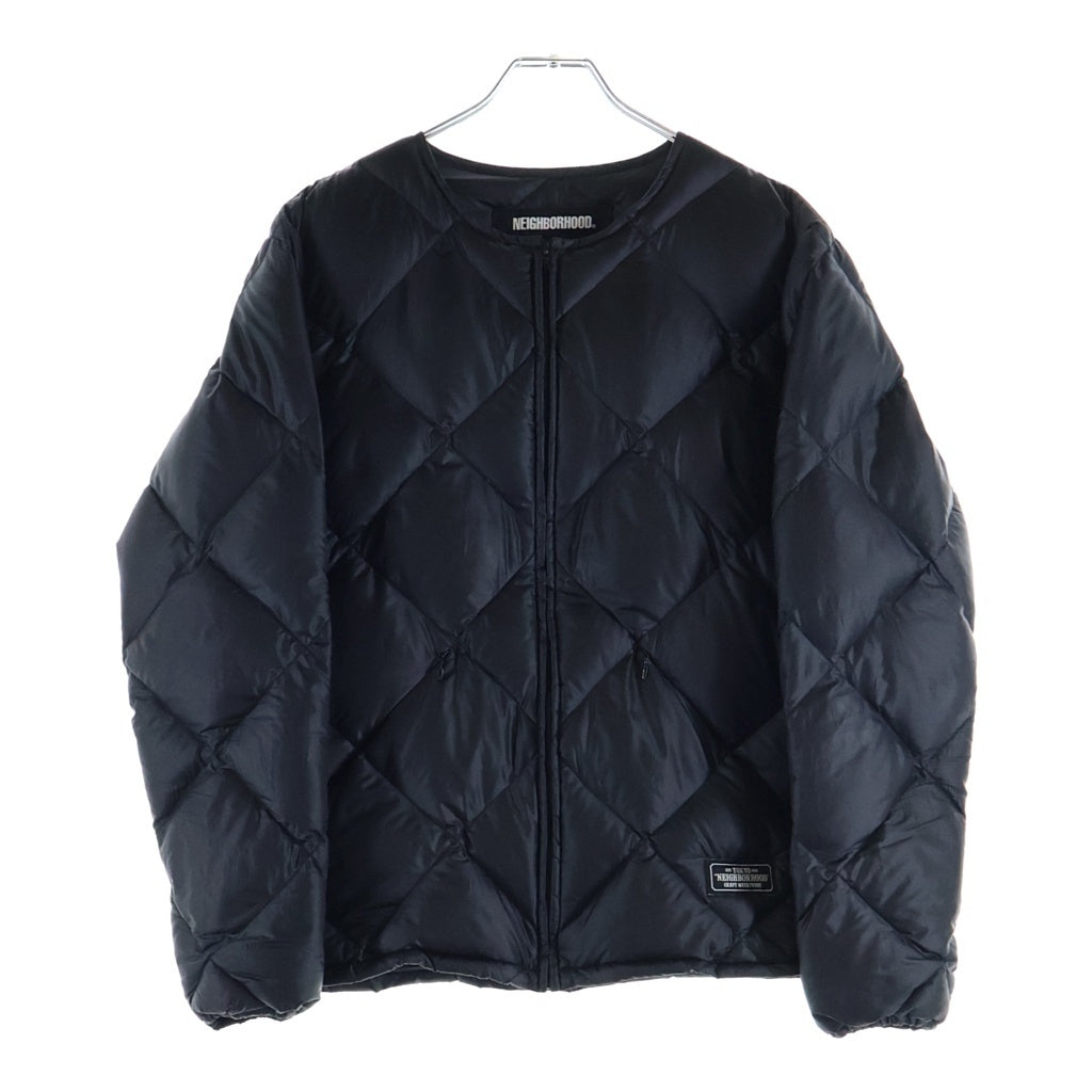 NEIGHBORHOOD(ネイバーフッド) 19AW QUILT DOWN /E-JKT キルティング ダウンジャケット ブラック 192TSNH-JKM12