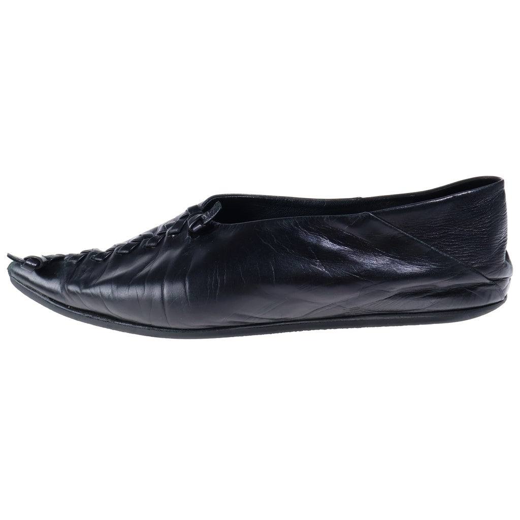JIL SANDER(ジルサンダー) ポインテッドトゥ バレリーナシューズ パンプス ブラック J15WZ0004 レディース
