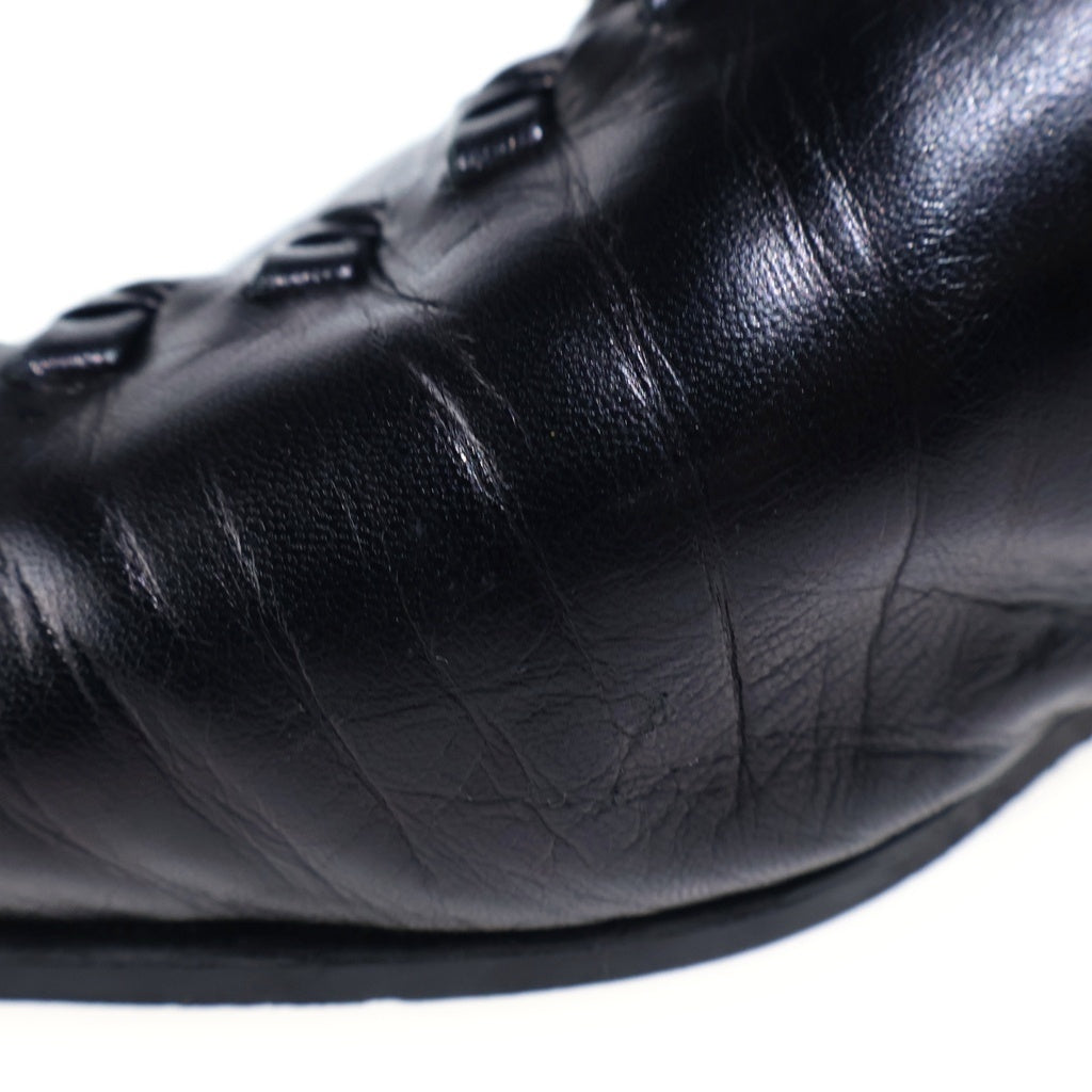 JIL SANDER(ジルサンダー) ポインテッドトゥ バレリーナシューズ パンプス ブラック J15WZ0004 レディース