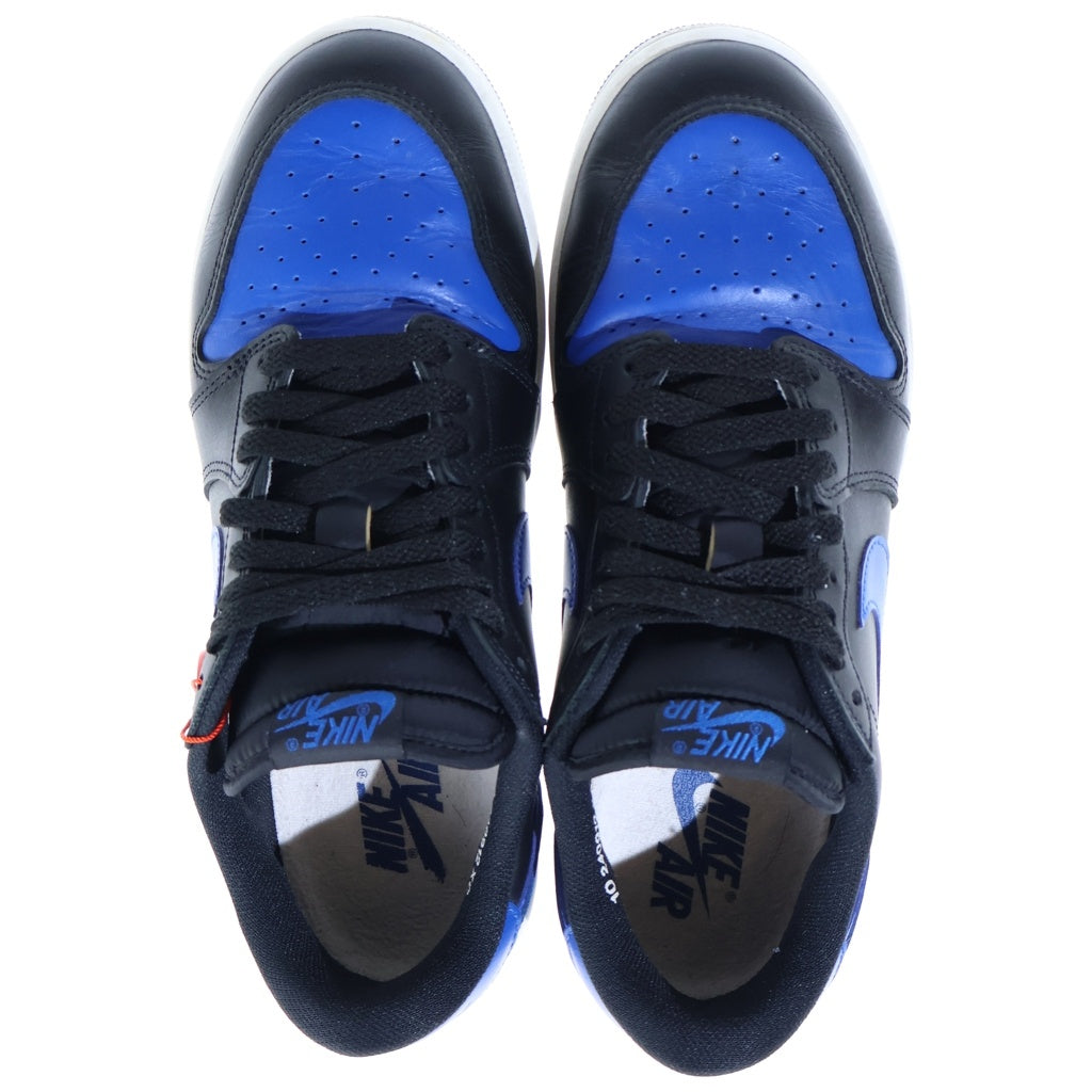 NIKE(ナイキ) AIR JORDAN 1 LOW 85 エアジョーダン ブラックアンドロイヤルブルー US10/28cm IB1981-004
