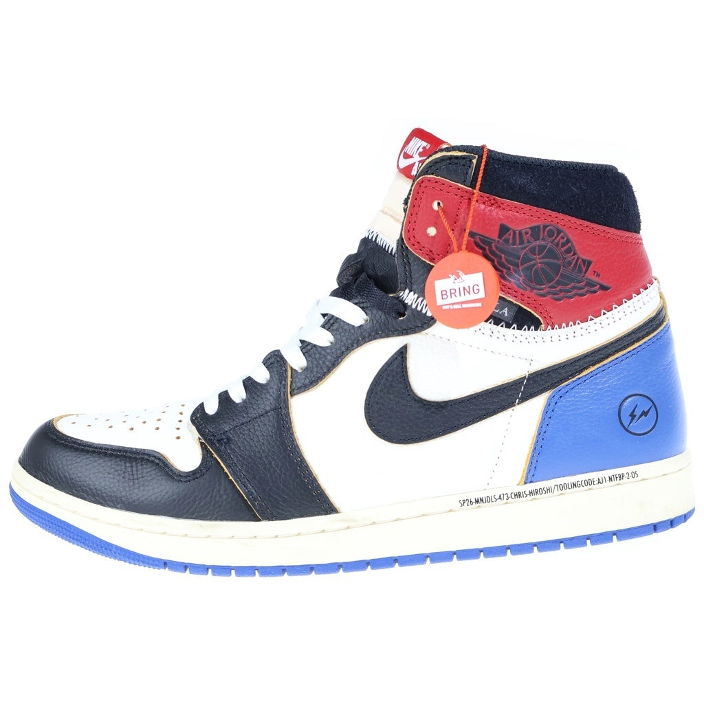 NIKE(ナイキ) ×FRAGMENT DESIGN×UNION フラグメントデザイン ユニオン ハイカットスニーカー ブラック/ブルー US11/29cm IQ7847-002