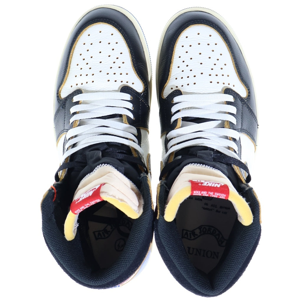 NIKE(ナイキ) ×FRAGMENT DESIGN×UNION フラグメントデザイン ユニオン ハイカットスニーカー ブラック/ブルー US11/29cm IQ7847-002