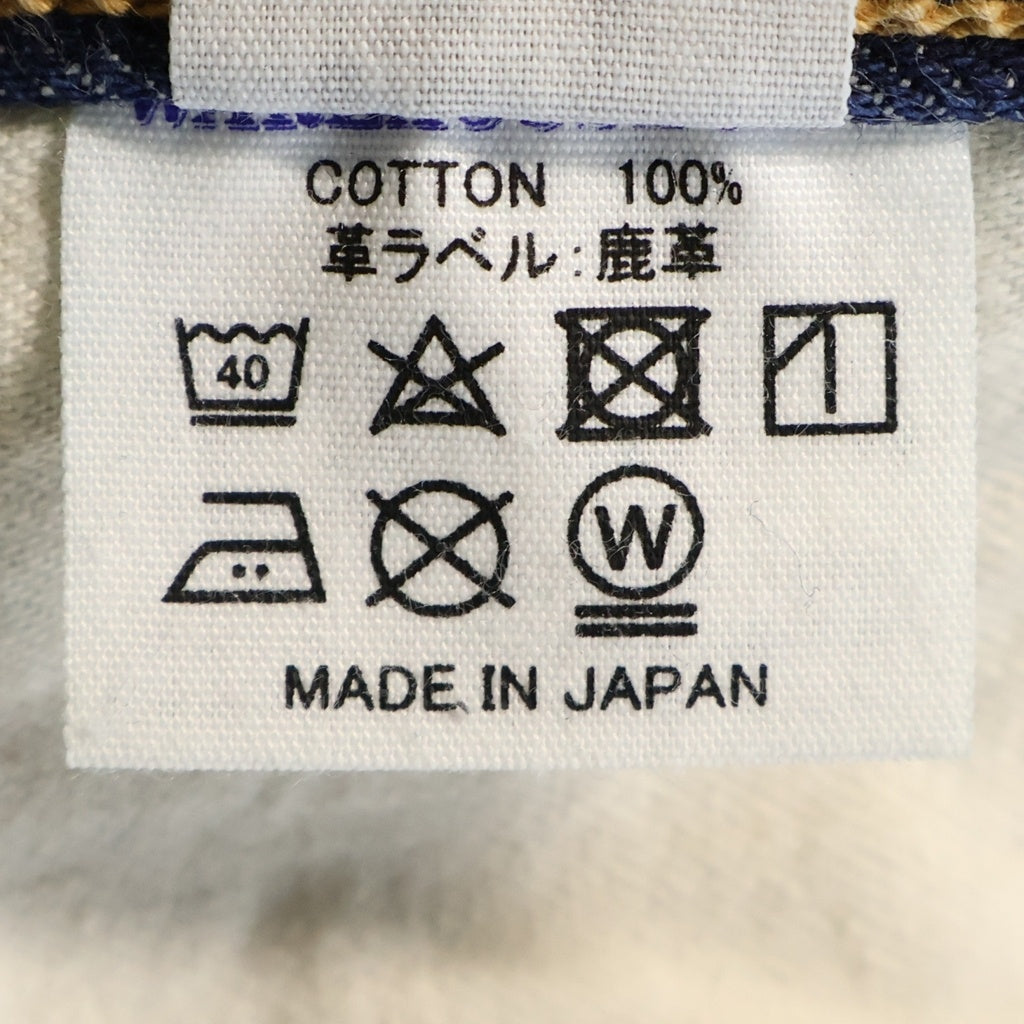 WAREHOUSE(ウェアハウス) 1001XX バックポケットステッチ ボタンフライデニムパンツ インディゴ