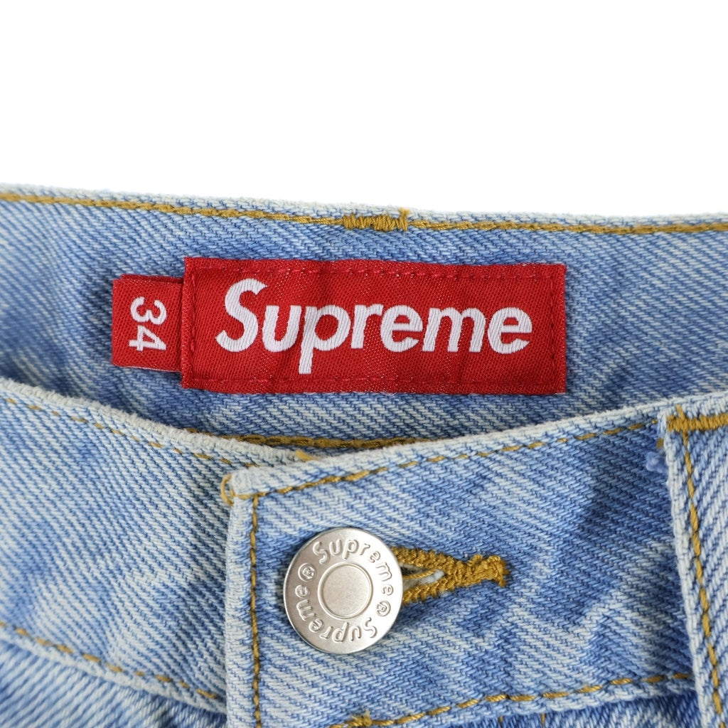 SUPREME(シュプリーム) 25SS Baggy Denim Short ジップフライ デニム バギー ショートパンツ インディゴ