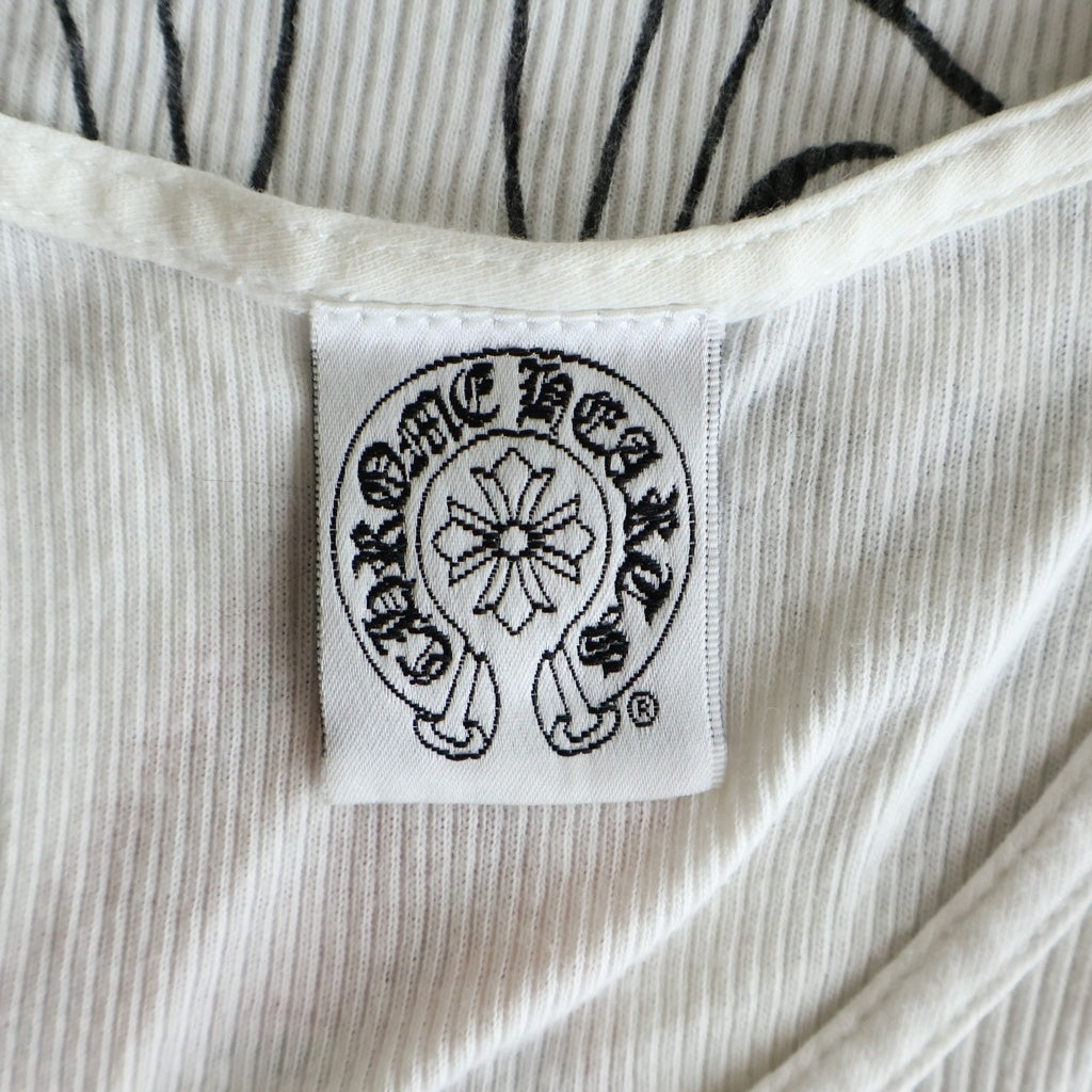 CHROME HEARTS(クロムハーツ) ×ROLLING STONES リップタンタンクトップ ホワイト