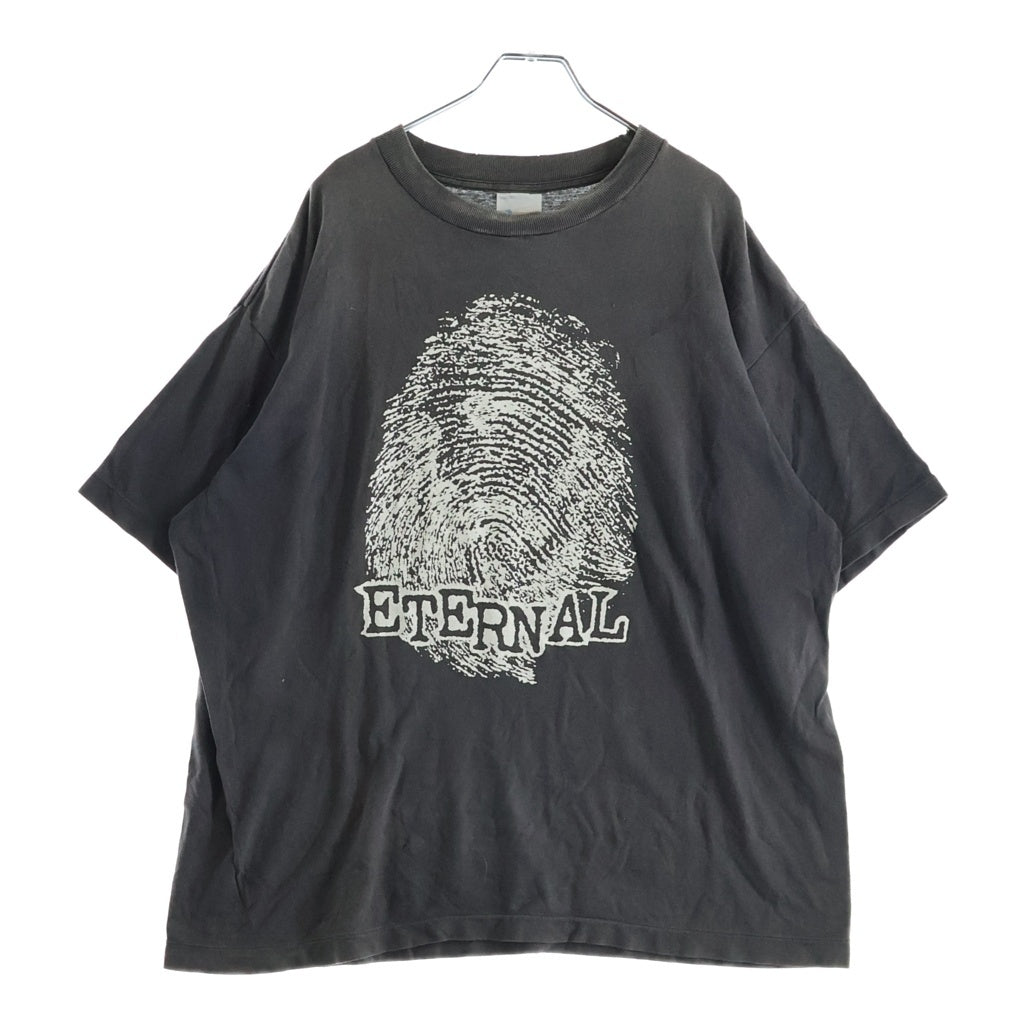 SAINT MICHAEL(セントマイケル) 24AW SS TEE CHOSEN ダメージ加工 半袖Tシャツ グレー SM-YS1-0000-004