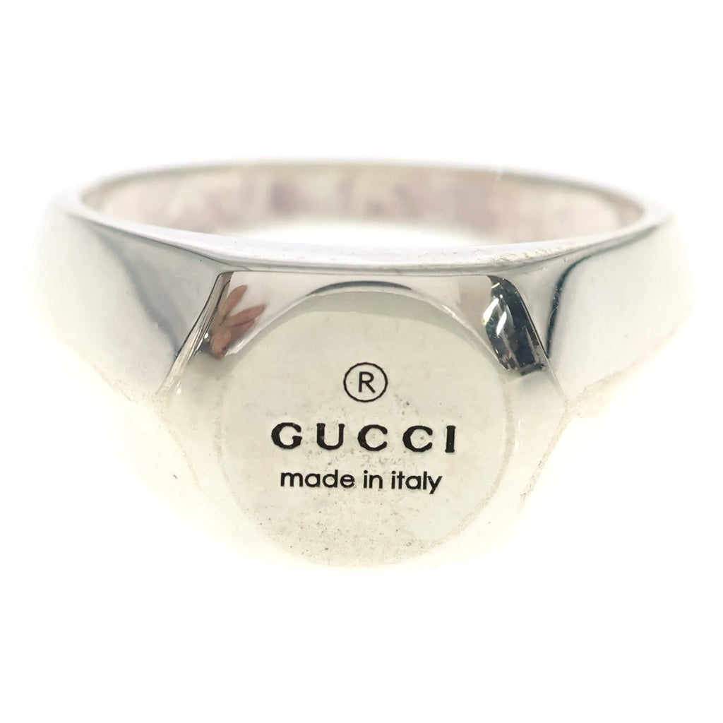 GUCCI(グッチ) トレードマーク スリム リング シルバー 779162
