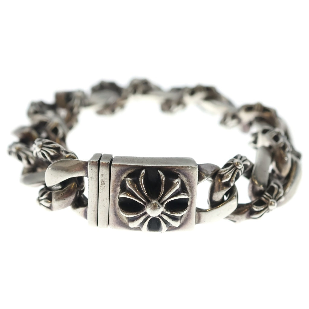 CHROME HEARTS(クロムハーツ) ID BOX FNCY CHX ボックスIDファンシーリンク ブレスレット 15LINK シルバー