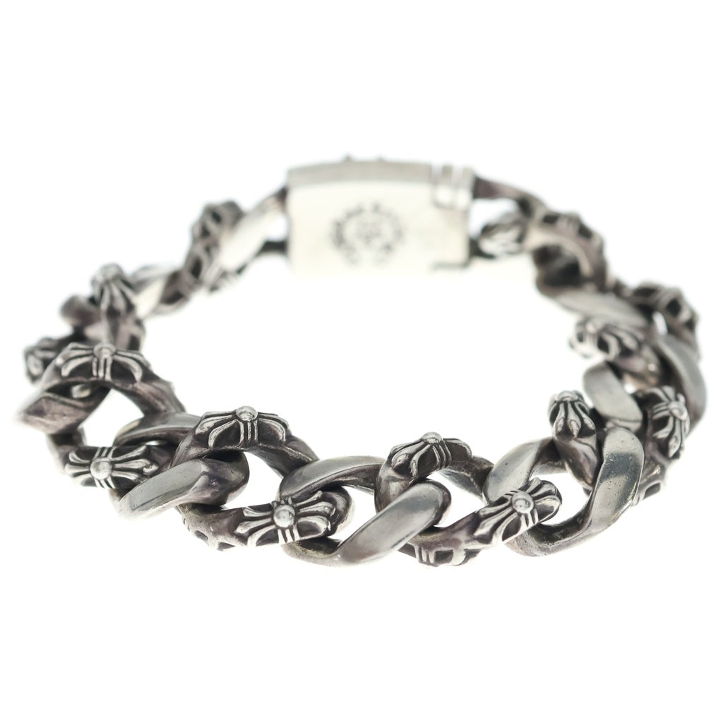 CHROME HEARTS(クロムハーツ) ID BOX FNCY CHX ボックスIDファンシーリンク ブレスレット 15LINK シルバー