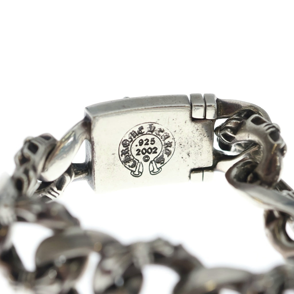 CHROME HEARTS(クロムハーツ) ID BOX FNCY CHX ボックスIDファンシーリンク ブレスレット 15LINK シルバー