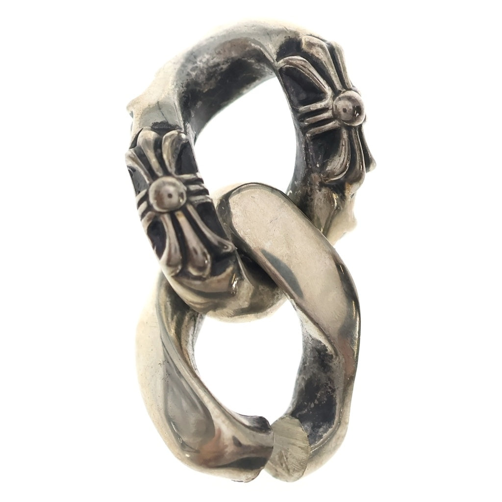 CHROME HEARTS(クロムハーツ) ID BOX FNCY CHX ボックスIDファンシーリンク ブレスレット 15LINK シルバー