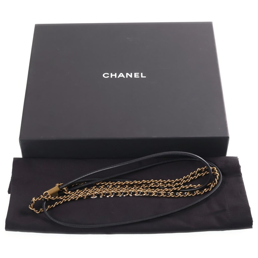 CHANEL(シャネル) Chanel 22 キルティング チェーンショルダーバッグ ブラック レディース AS3980