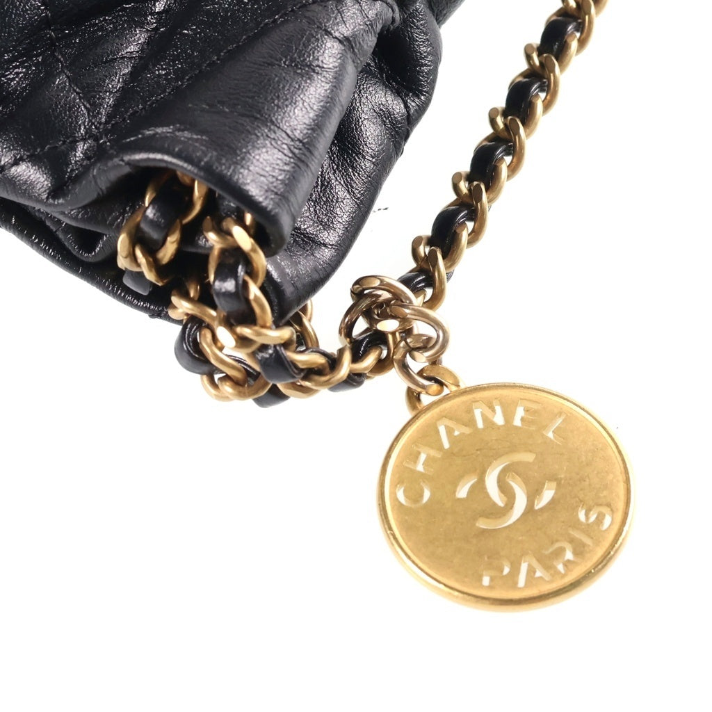 CHANEL(シャネル) Chanel 22 キルティング チェーンショルダーバッグ ブラック レディース AS3980