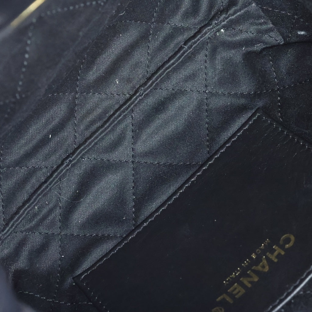 CHANEL(シャネル) Chanel 22 キルティング チェーンショルダーバッグ ブラック レディース AS3980