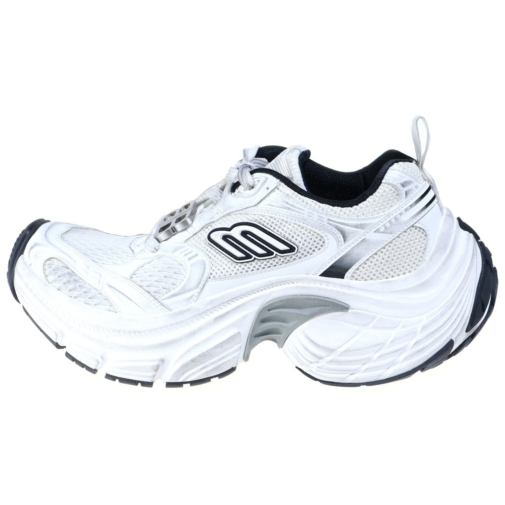 BALENCIAGA(バレンシアガ) 6XL Sneaker BBロゴ メッシュローカットスニーカー ホワイト 815859