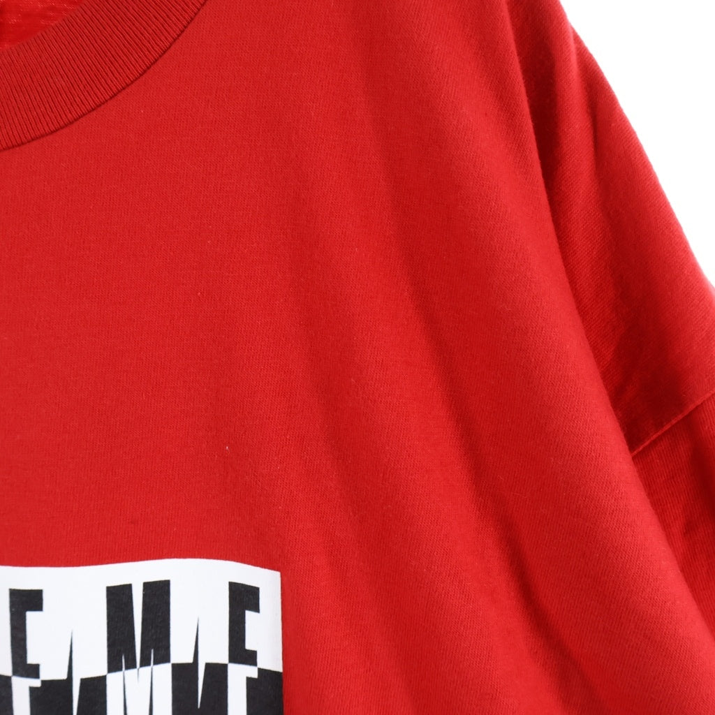 SUPREME(シュプリーム) 25AW Split Tee スプリット 半袖Tシャツ レッド