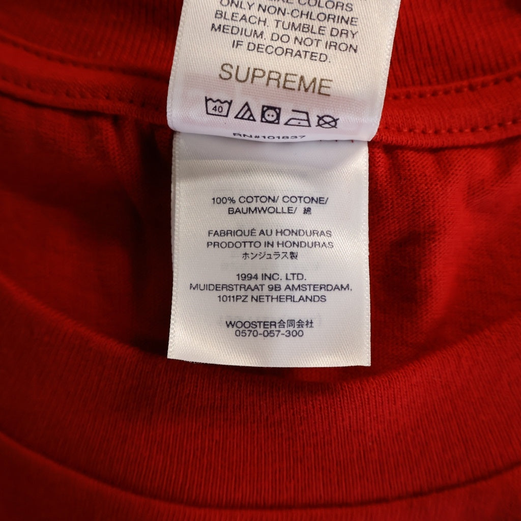 SUPREME(シュプリーム) 25AW Split Tee スプリット 半袖Tシャツ レッド