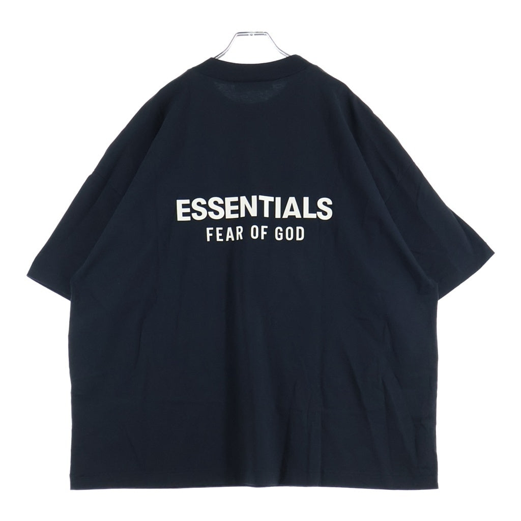 FEAR OF GOD ESSENTIALS(フィアオブゴッド エッセンシャルズ) S/S T-SHIRT ラバーロゴ 半袖Tシャツ ブラック