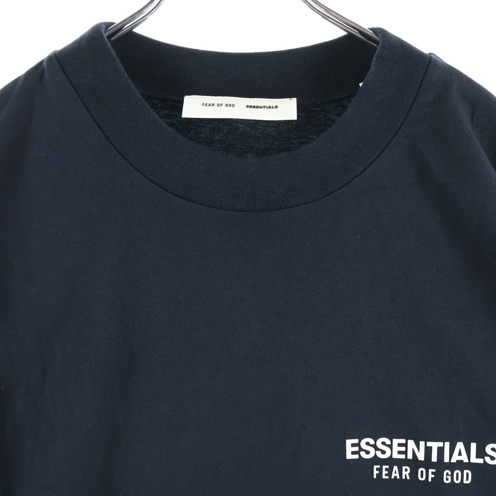 FEAR OF GOD ESSENTIALS(フィアオブゴッド エッセンシャルズ) S/S T-SHIRT ラバーロゴ 半袖Tシャツ ブラック