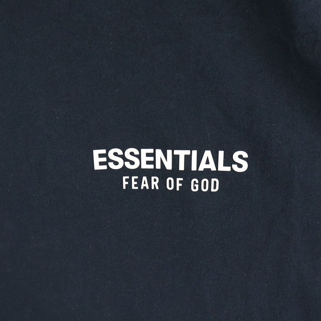FEAR OF GOD ESSENTIALS(フィアオブゴッド エッセンシャルズ) S/S T-SHIRT ラバーロゴ 半袖Tシャツ ブラック