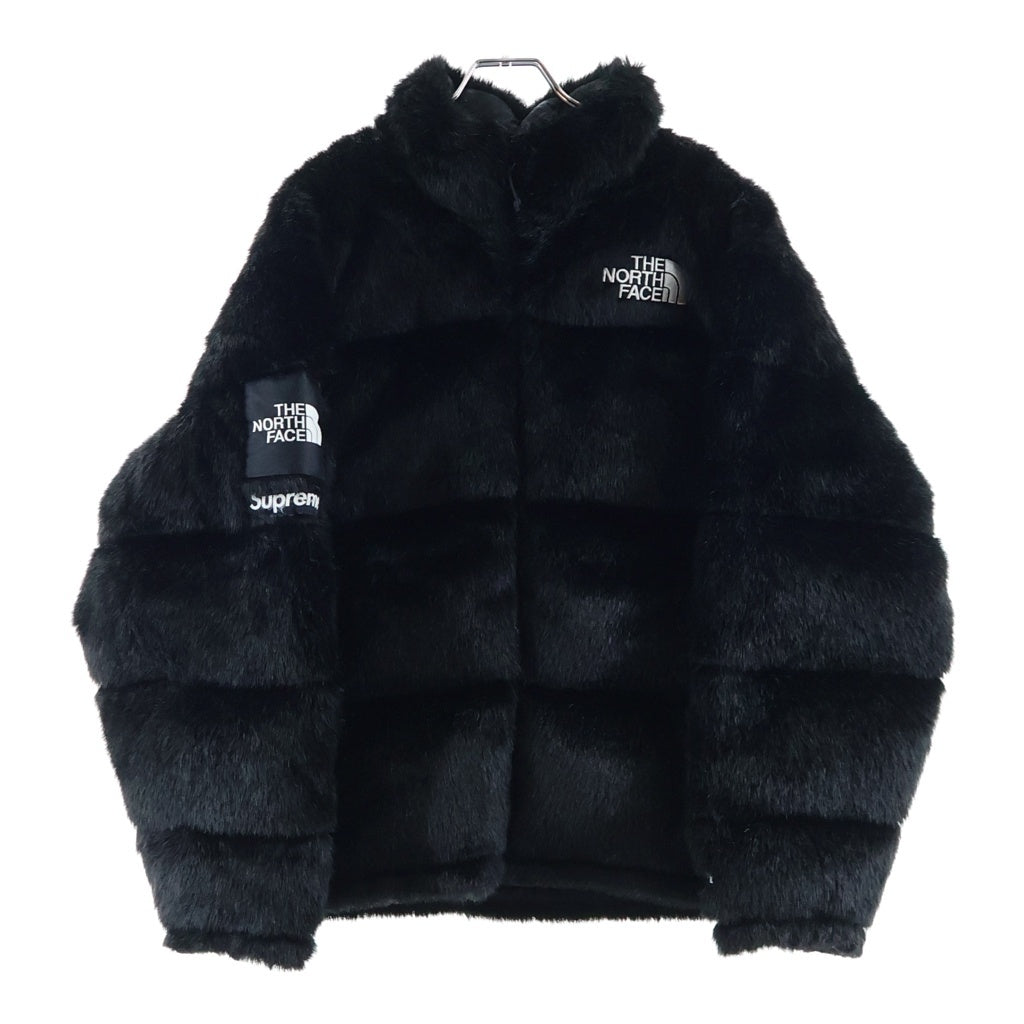 SUPREME(シュプリーム) ×20AW The North Face Faux Fur Nuptse Jacket ザノースフェイス フォークス ファー ヌプシ ジャケット ブラック NF0A55VT