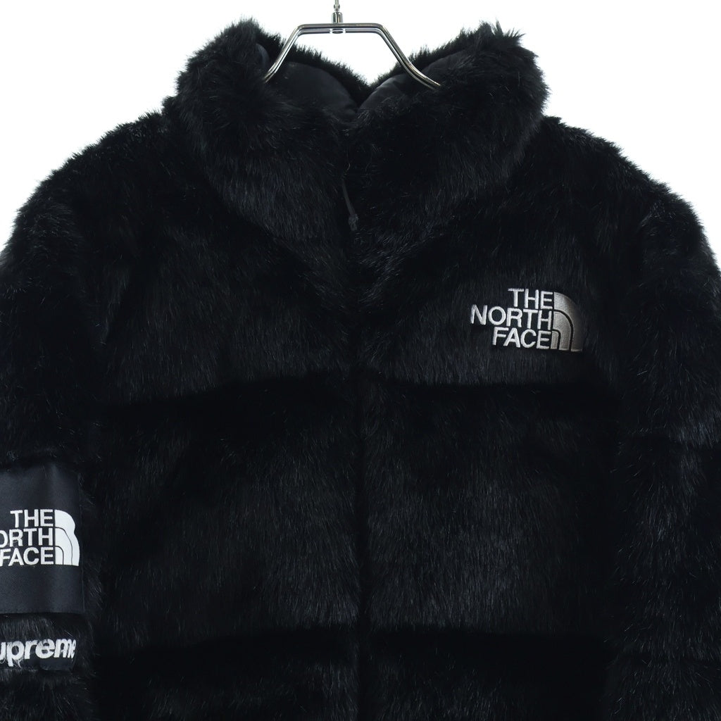 SUPREME(シュプリーム) ×20AW The North Face Faux Fur Nuptse Jacket ザノースフェイス フォークス ファー ヌプシ ジャケット ブラック NF0A55VT