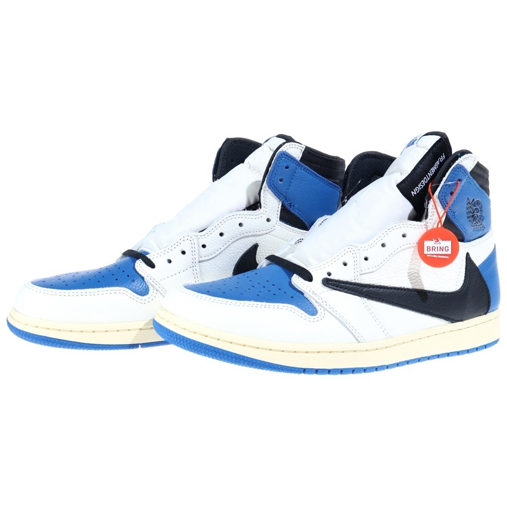 NIKE(ナイキ) ×TRAVIS SCOTT ×FRAGMENT AIR JORDAN1 RETRO HIGH OG SP エアジョーダン1 ハイカットスニーカー US11.5/29.5cm DH3227-105