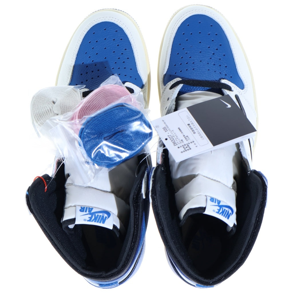 NIKE(ナイキ) ×TRAVIS SCOTT ×FRAGMENT AIR JORDAN1 RETRO HIGH OG SP エアジョーダン1 ハイカットスニーカー US11.5/29.5cm DH3227-105