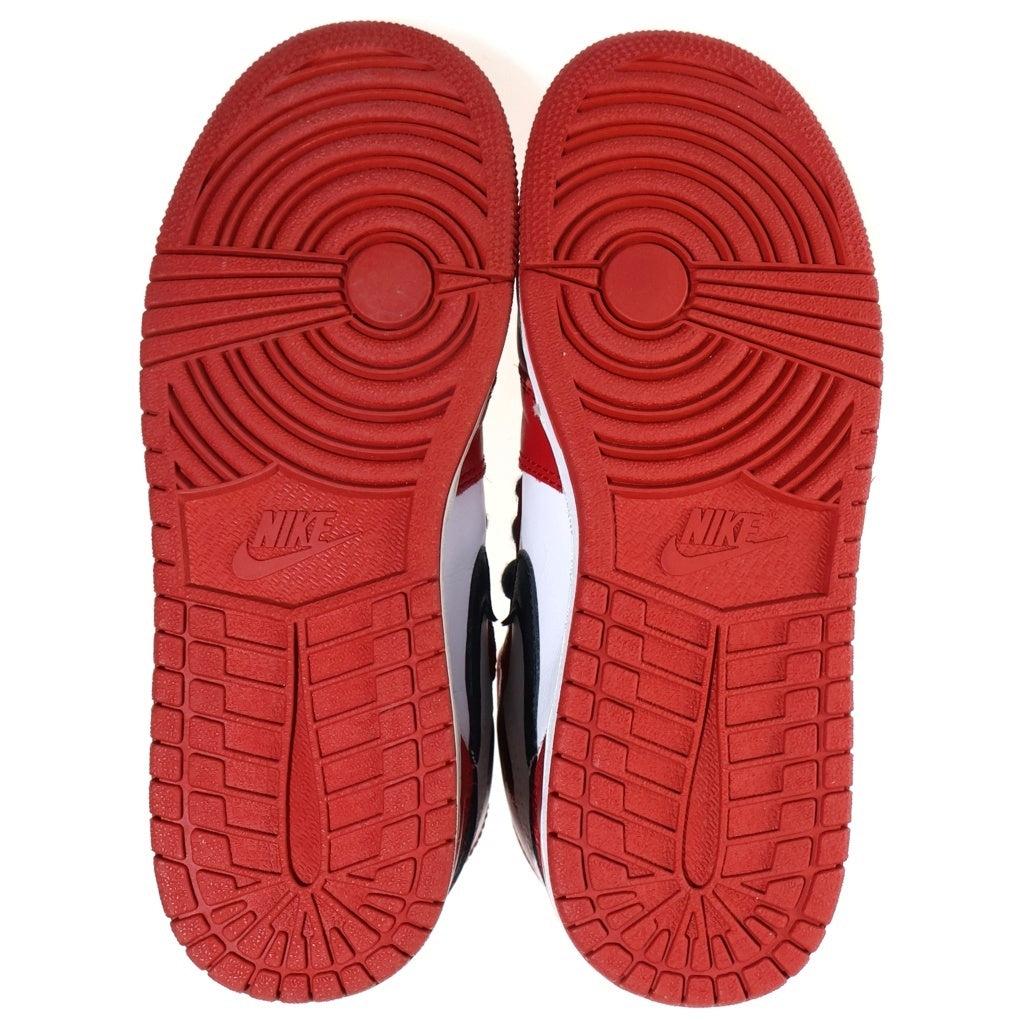 NIKE(ナイキ) 【観賞用 1994年製】 Air Jordan 1 High Chicago BG エアジョーダン1 ハイカット スニーカー シカゴ ホワイト/レッド 5Y/23.5cm 153126-101 レディース