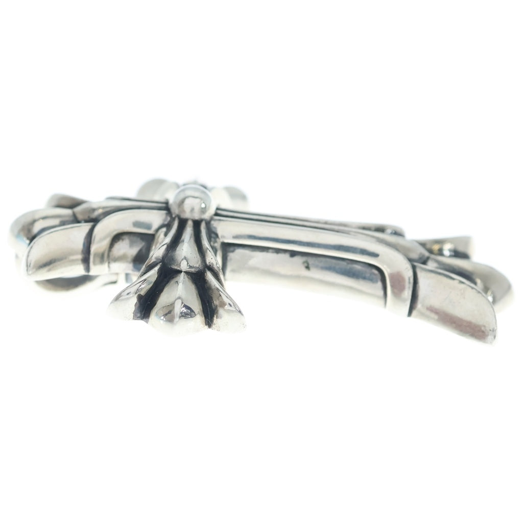 CHROME HEARTS(クロムハーツ) DBL CH CRS LG ラージ ダブルCHクロスペンダントトップ シルバー BCA246