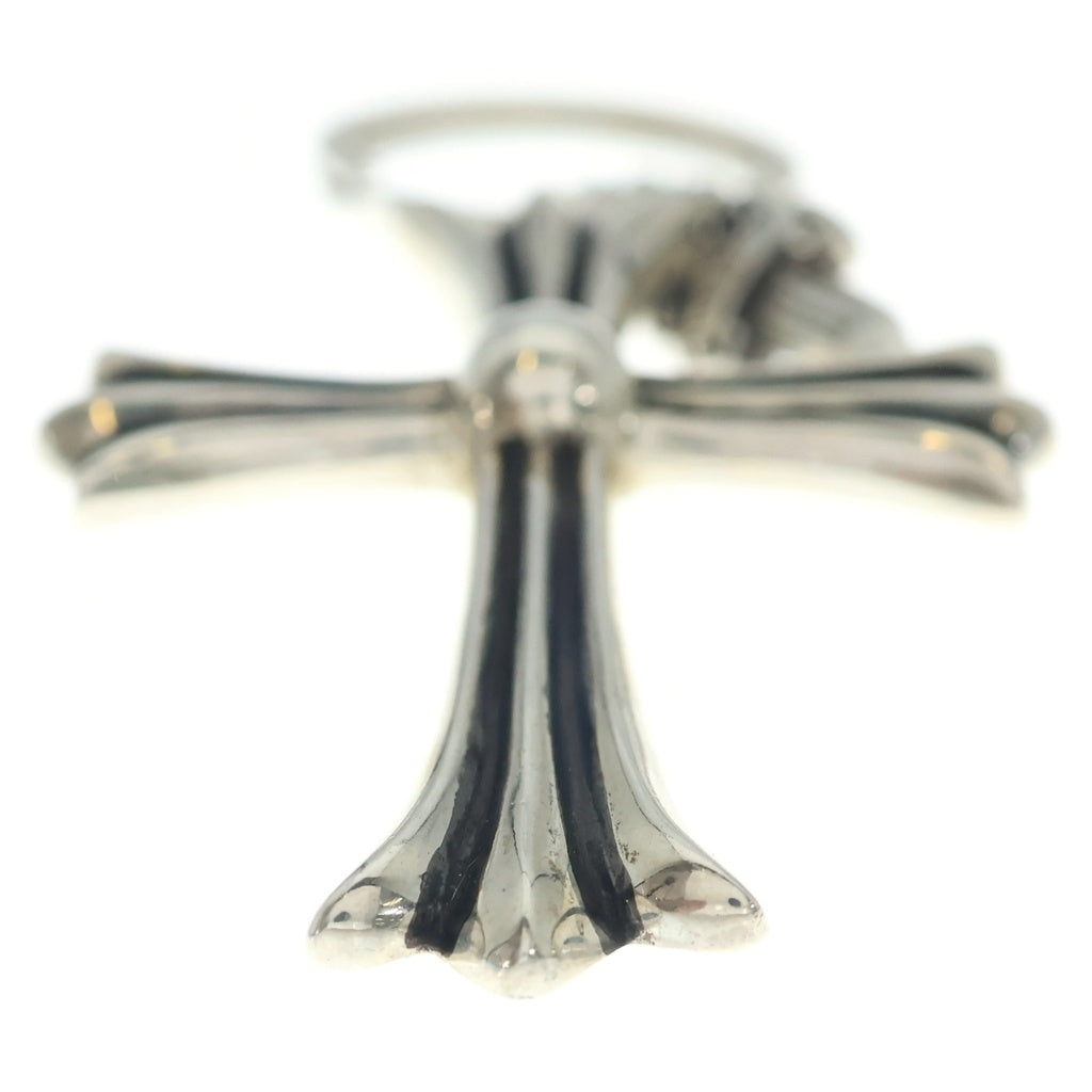 CHROME HEARTS(クロムハーツ) CH CRS LG&No5 DGGR ラージクロス#5ダガーキーリング シルバーキーリング