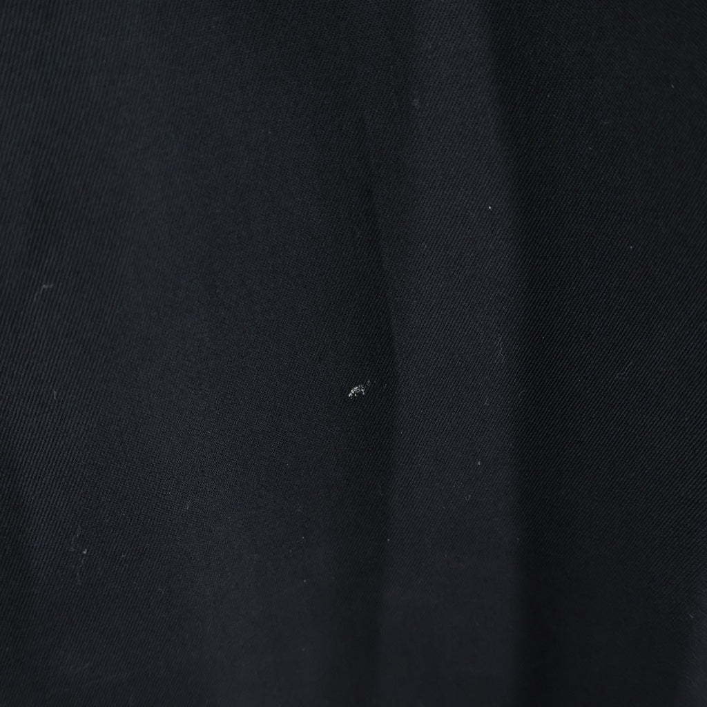 Maison Margiela(メゾンマルジェラ) 26SS Anonymity of the lining trousers S50KA0705 ドッキング ドローストリング ウールトラウザー スラックス ストレートパンツ ブラック