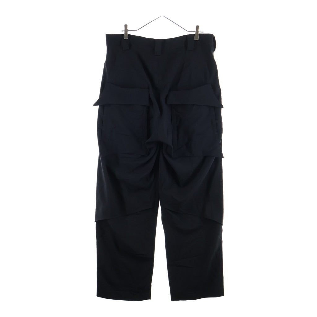 sulvam(サルバム) ×UJOH 1Tuck Wide Pants US-P01-002 ×ウジョー 1タック ワイドパンツ ブラック