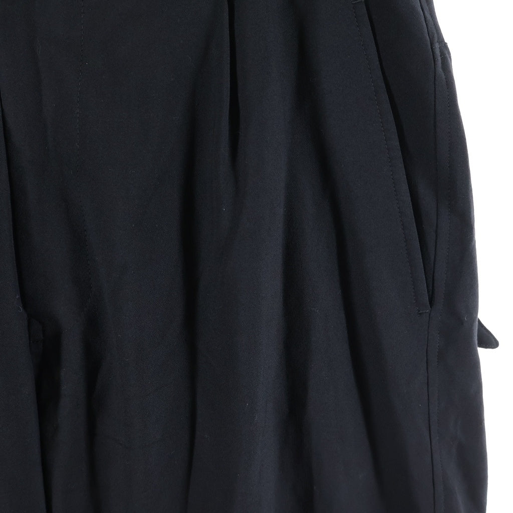 sulvam(サルバム) ×UJOH 1Tuck Wide Pants US-P01-002 ×ウジョー 1タック ワイドパンツ ブラック