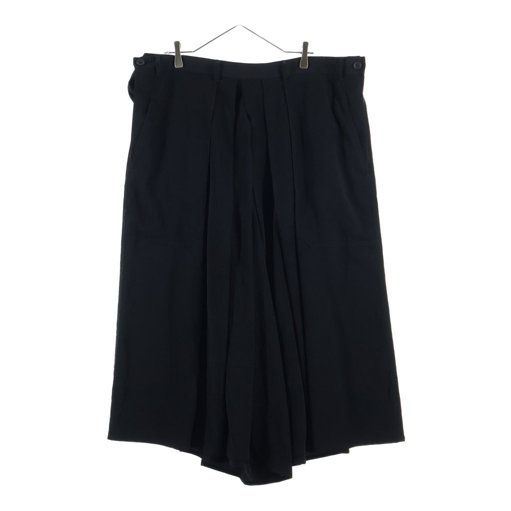 Yohji Yamamoto POUR HOMME(ヨウジヤマモト プールオム) TA TUXEDO HAKAMA PANTS HK-P12-500 タキシード ハカマタック パンツ ブラック
