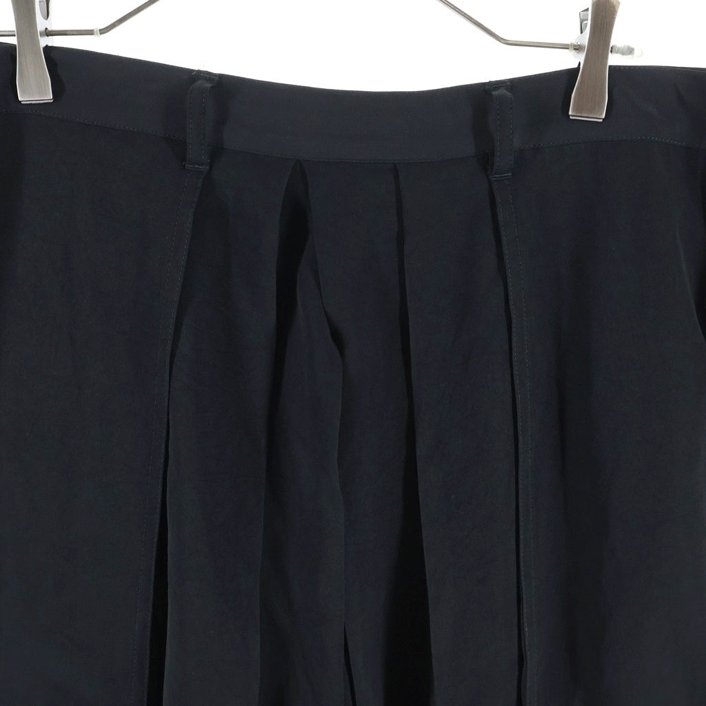 Yohji Yamamoto POUR HOMME(ヨウジヤマモト プールオム) TA TUXEDO HAKAMA PANTS HK-P12-500 タキシード ハカマタック パンツ ブラック
