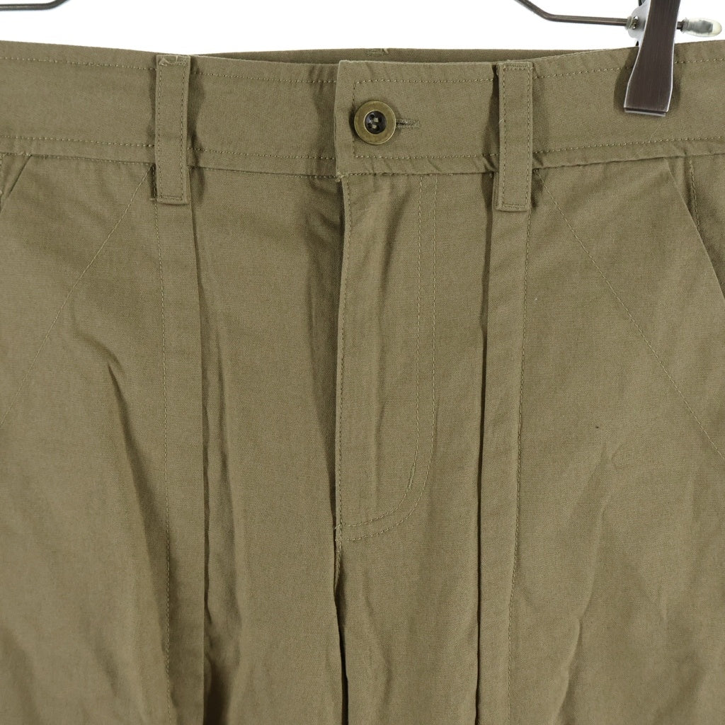 ISABEL MARANT(イザベル マラン) BRINDA TROUSERS ベルテッドストレートカーゴパンツ PA0742FAD2E03I ブラウン