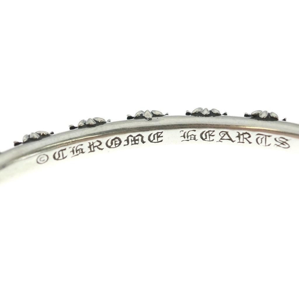 CHROME HEARTS(クロムハーツ) BANGLE CROSS クロスバンドバングル ブレスレット シルバー BCA124