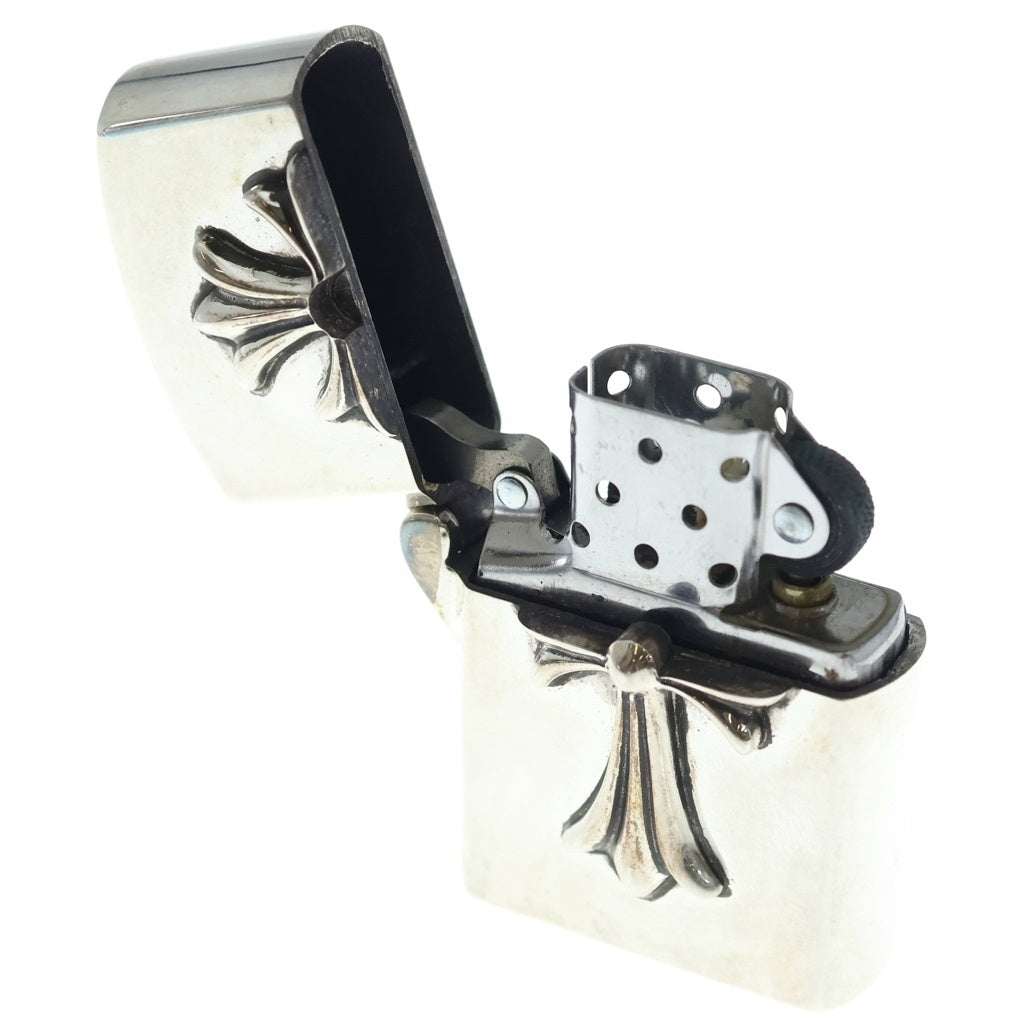 CHROME HEARTS(クロムハーツ) ZIPPO LIGHTERZ-V1 V1スモール CHクロス ジッポライター シルバー BCA398