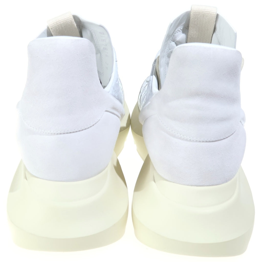 Rick Owens(リックオウエンス) 25SS GETH RUNNER ゲスランナー ハイカットシューズ ホワイト RO01E7814-SHULVS