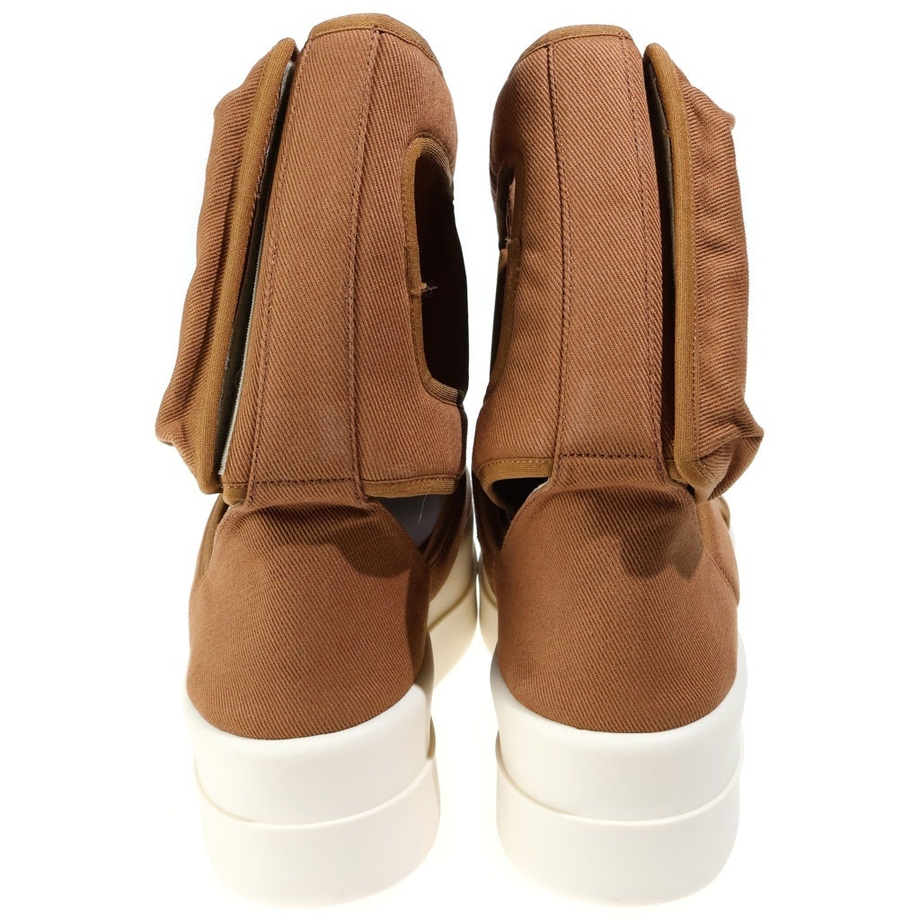 DRKSHDW(ダークシャドウ) 25SS DOUBLE BUMPER ANKLE STRAP ダブルバンパー アンクルストラップ ハイカットシューズ サンダル ブラウン DS01E3837-DO