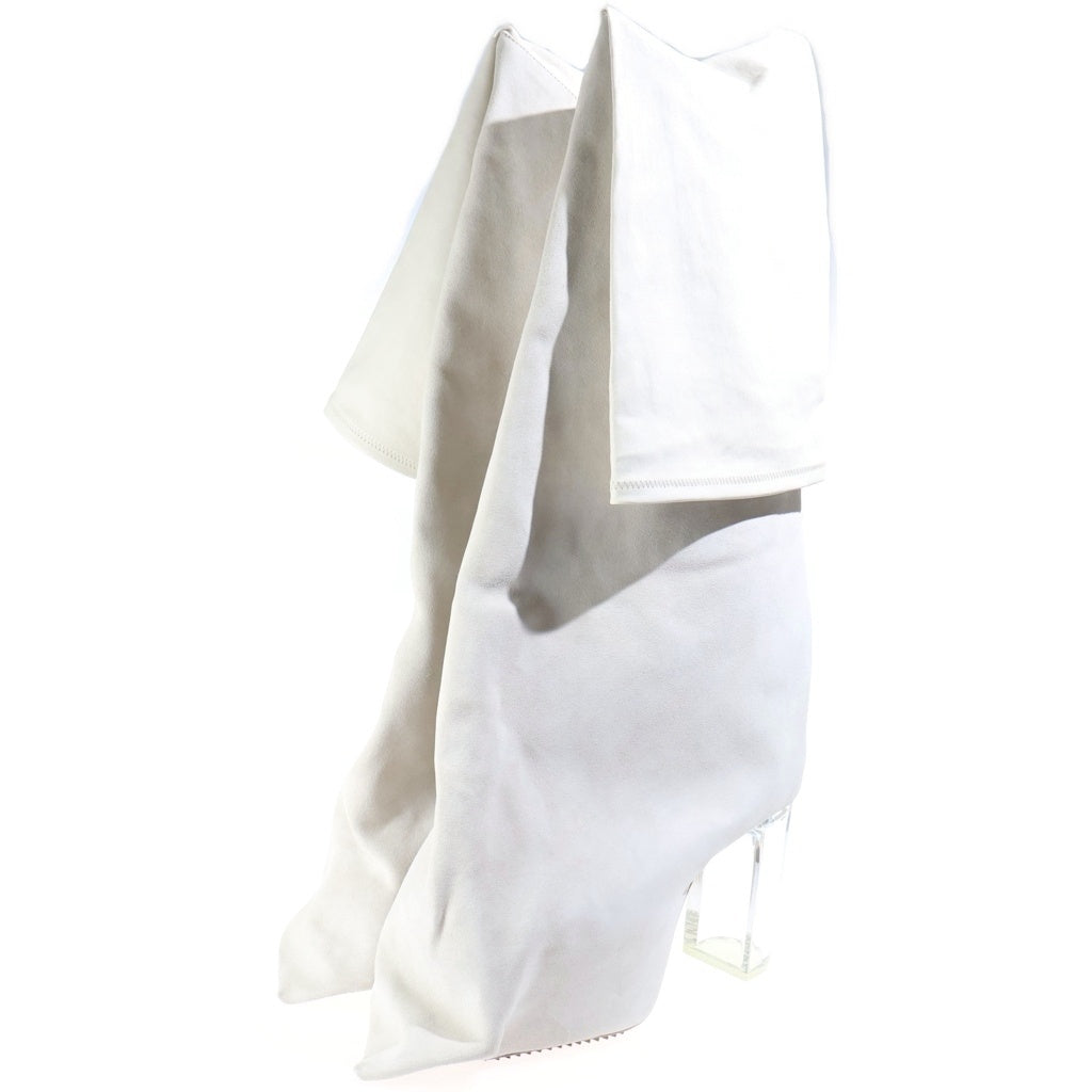 Rick Owens(リックオウエンス) 25SS TACO KISS タコキス レザーハイカットシューズ ホワイト RR01E5843-LSLVS0