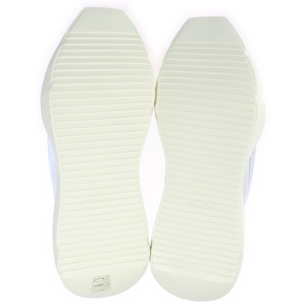 Rick Owens(リックオウエンス) 25SS GETH RUNNER ゲスランナー ハイカットシューズ ホワイト RO01E7814-SHULVS