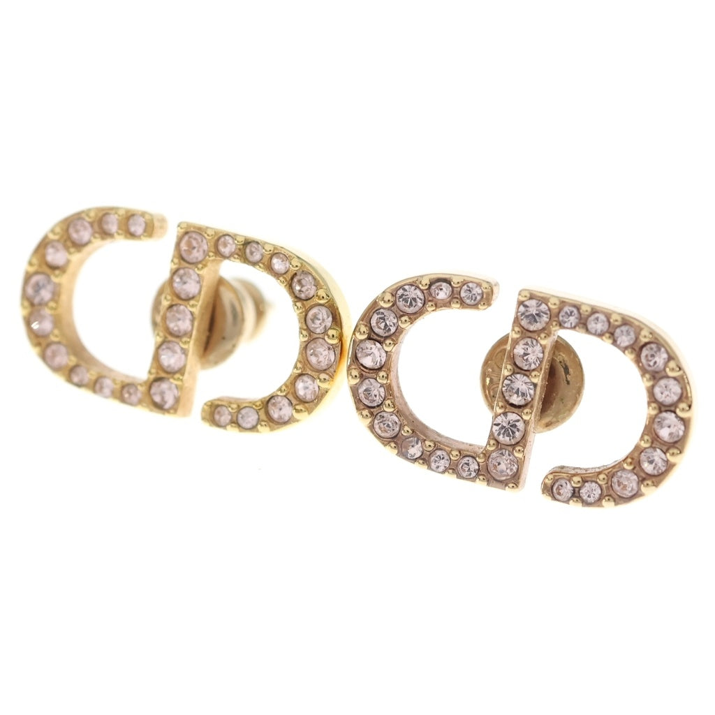 Christian Dior(クリスチャンディオール) Petit CD スタッドピアス ゴールド レディース