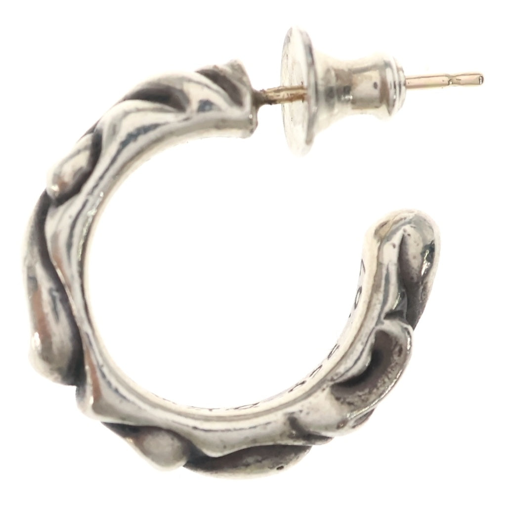 CHROME HEARTS(クロムハーツ) HOOP SCROOL スクロール フープピアス シルバー BCA102